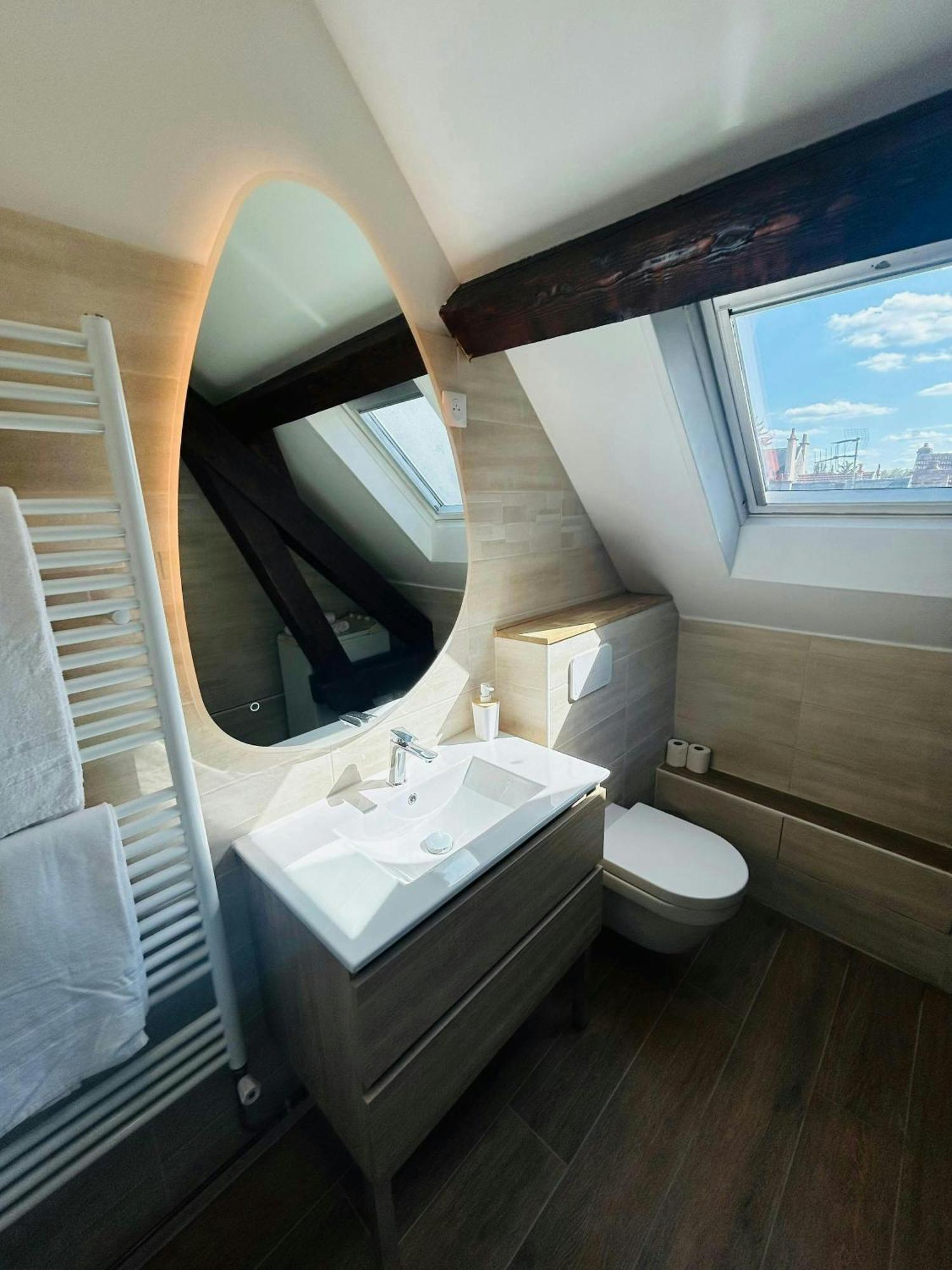 Appartement Le Majestueux Brulee Hypercentre Parking à Reims Extérieur photo
